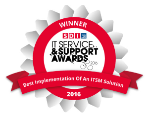 Premio Mejor Implementación ITSM
