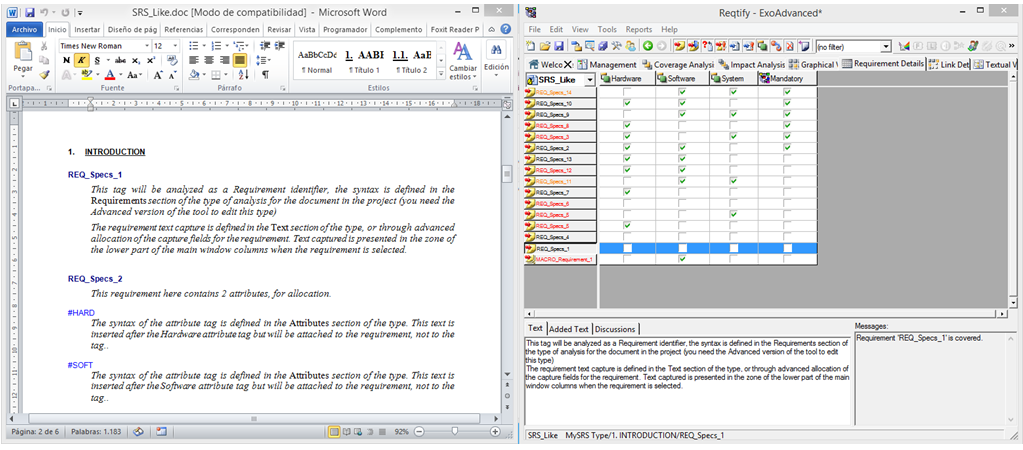 Reqtify enlaza tus requisitos